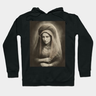 Mysterious Vintage Lady 2 Hoodie